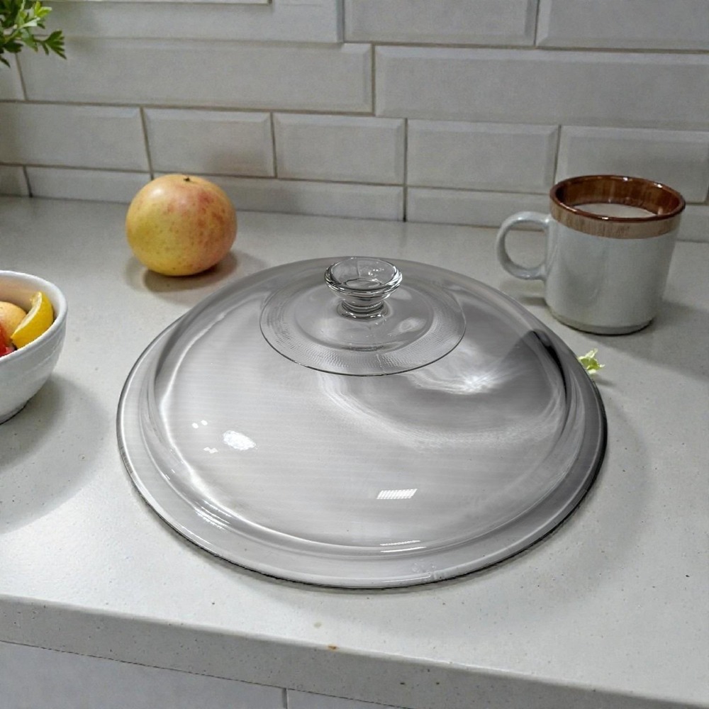GENUINE Rival 3350 3355 3520 3654 3656 Crock Pot Cooker 10" inch GLASS LID TOP